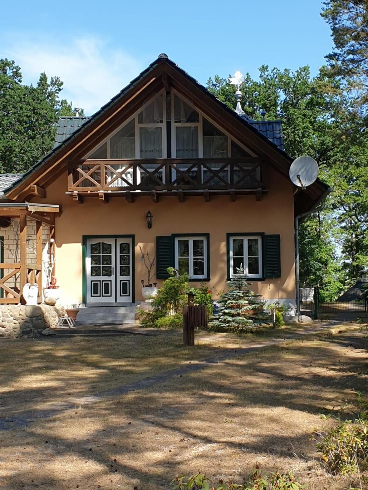 Ferienwohnung Habicht Villa-Paelitzsee Grosszerlang Exteriör bild