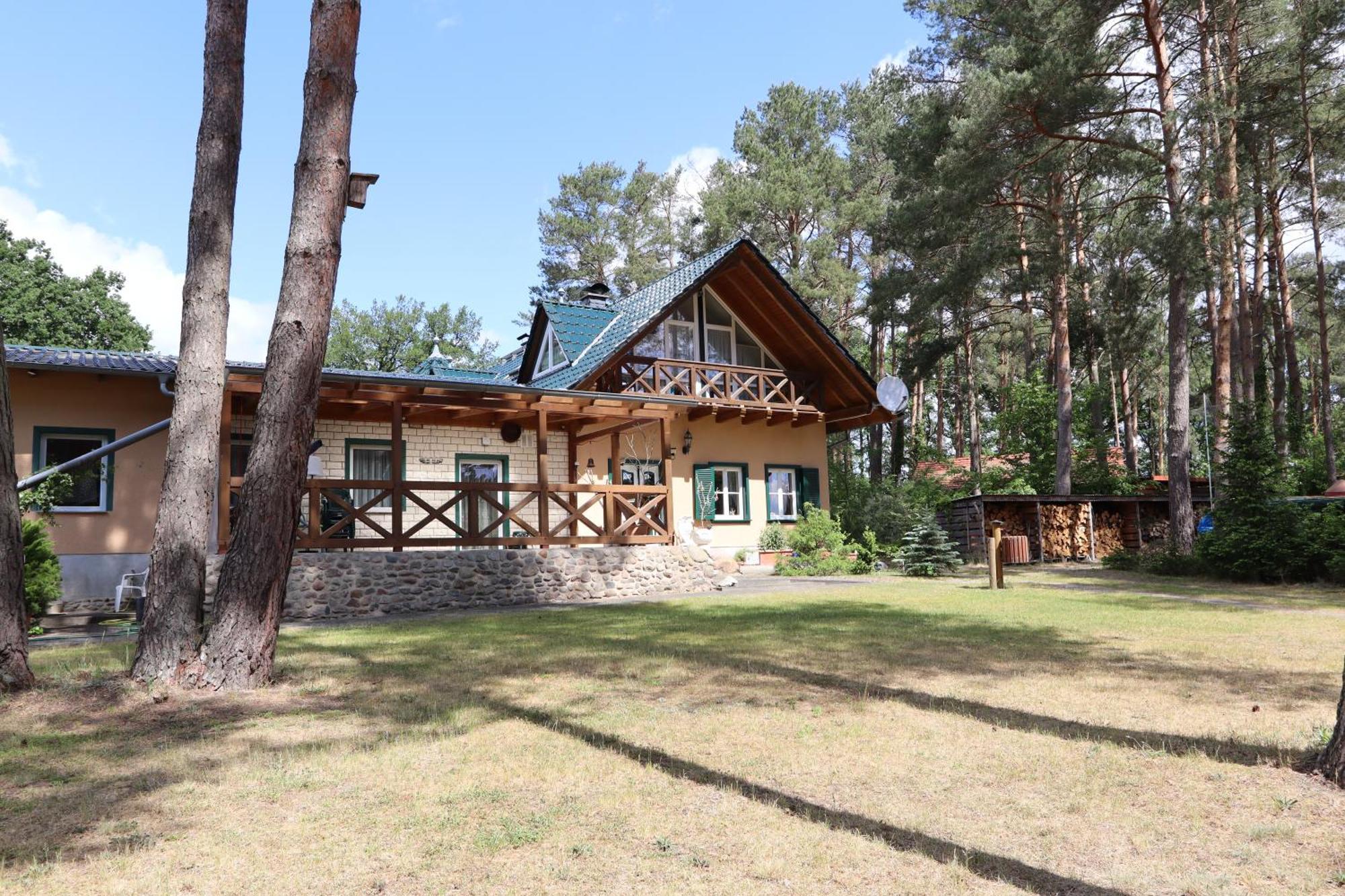 Ferienwohnung Habicht Villa-Paelitzsee Grosszerlang Exteriör bild